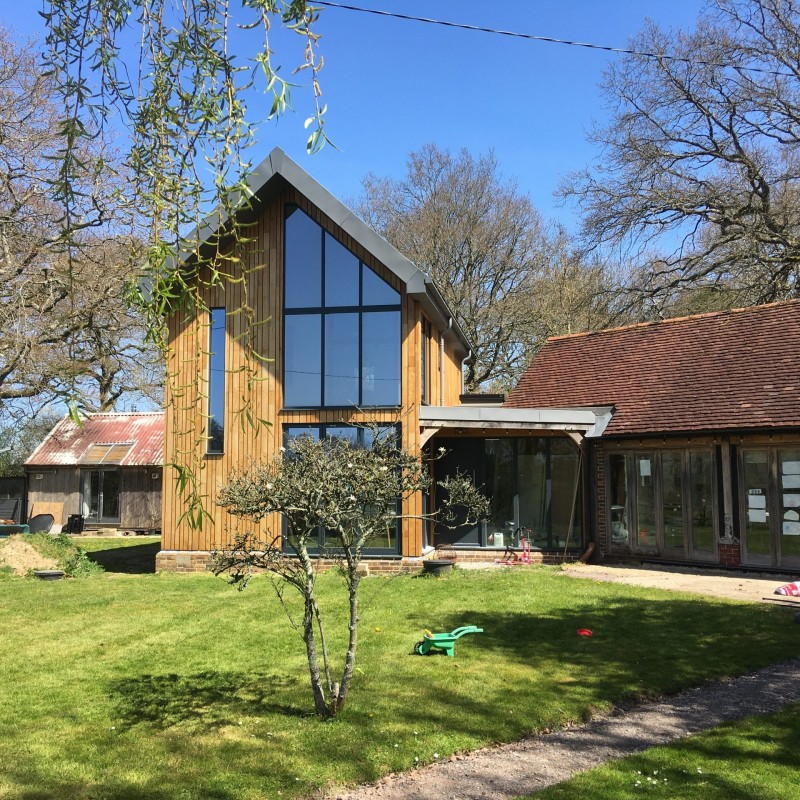 Extensions ot a Barn Conversion – a new ‘granary’ building alongside.